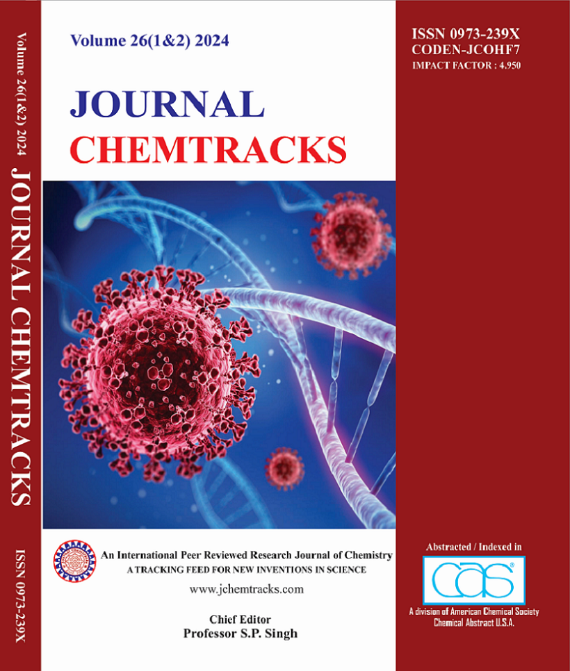 Journal chemtracks Volume 26 cover